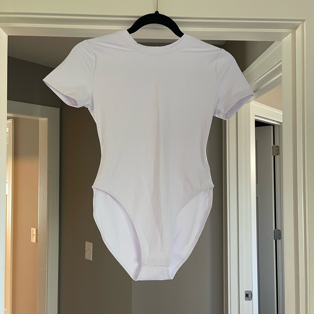 Wave Athletic White Bodysuit (NWT)